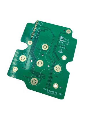 FR4 Multilayer Printed Circuit Board Immersion Gold on the surface of Rogers
