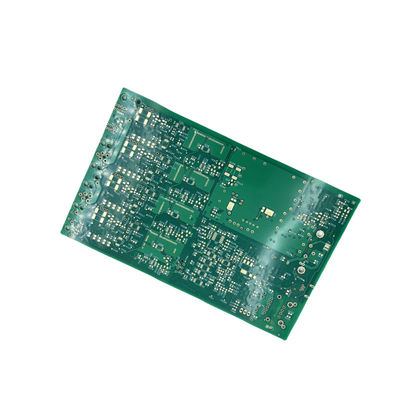 2 Layer Prototype Pcb Assembly White Silkscreen Min Solder Mask Bridge 0.1mm