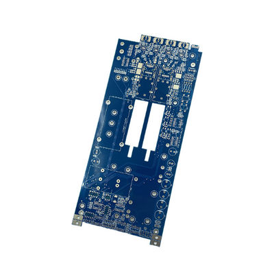 2Layer PCB Board Minimum Line Distance 0.1mm Spray Tin Surface Treatment FR4 Material