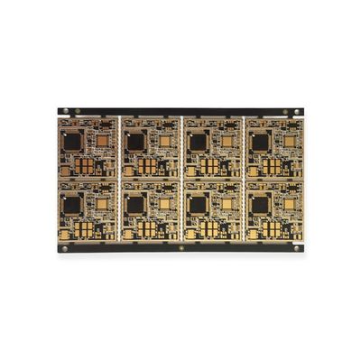 1.6mm Thickness FR4 PCB Board Black Oil White Lettering 4-Layer PCB Board