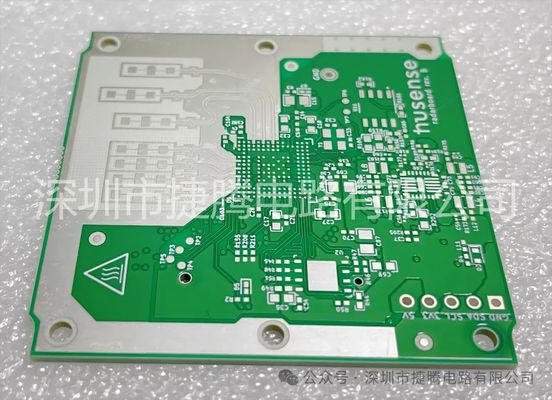 Gold-Plated 80U High Frequency Multilayer PCB with 6-Layer Design and 1.6-5.0mm Thickness