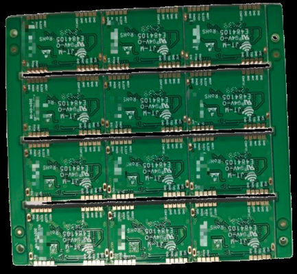2 Ounces Copper Thickness Hybrid PCB Industrial Control Equipment 2.2mm Board Thickness White Silkscreen Color Rogers Material