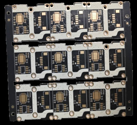 Customizable Firefighting Robot Multi-Layer PCB With Black Solder Mask